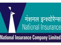 Logo of National Insurance Company Limited. A peacock in logo.
